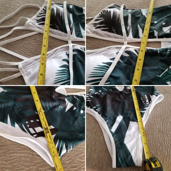 HP🎉🎉🆕️☀️🌴Tropical Palm Leaf Swimsuit - Picture 8 of 8